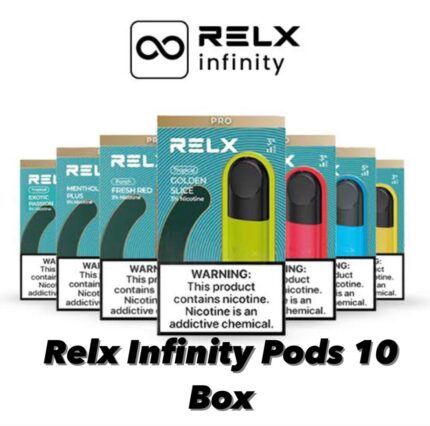 10 Box Relx Infinity Pods Gen 4/5