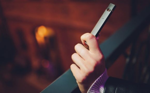 POD or ultra-portable systems vape is the newest Electronic cigarette technology.POD vape isolated over white background